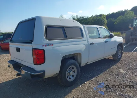 2017 Chevrolet Silverado 1500 Wt из США, поврежденный, VIN 3GCUKNECXHG432520